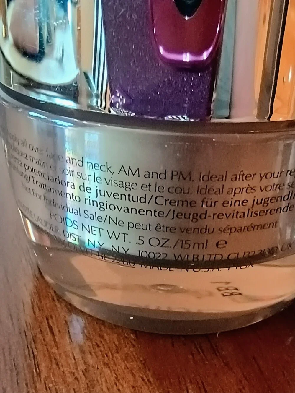 Estee Lauder Revitalizing Supreme plus Youth Power Cream- .5oz 15ml - Picture 3 of 3